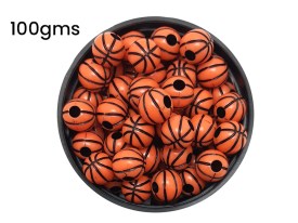 Cuentas plasticas pelota de basquet 